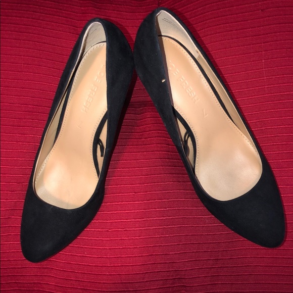 Black suede-like pumps.  Any 3 for $40!! - Picture 7 of 10